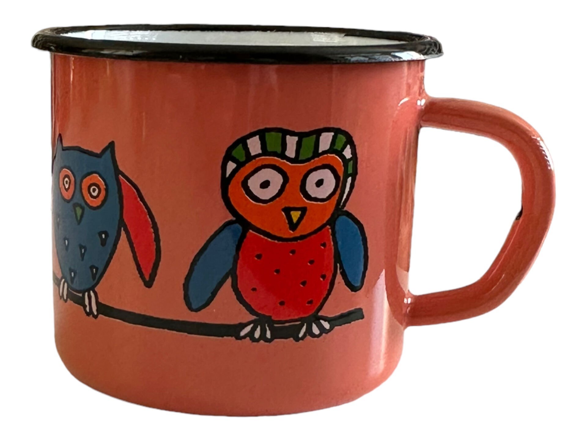 Emaye Bardak-Mercan Baykuş