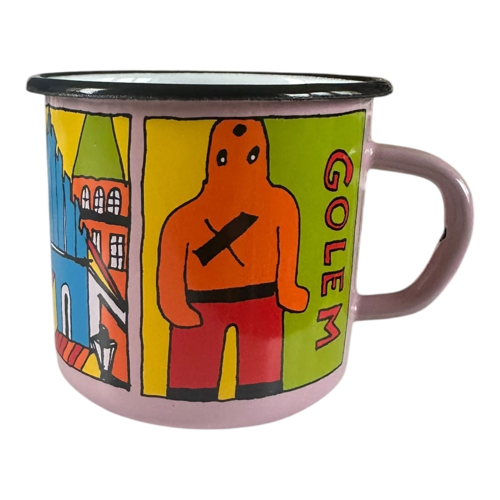 Emaye Bardak-Pembe Kafka