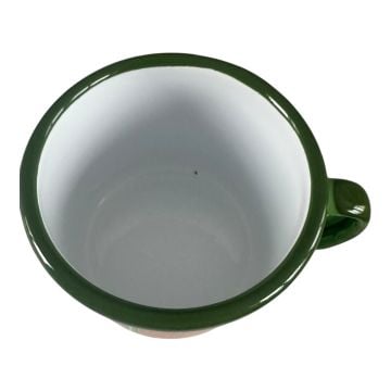 Emaye Bardak-Yeşil Mozart