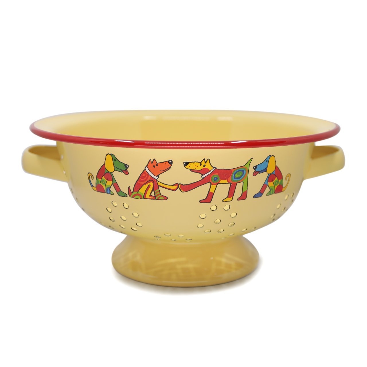 Emaye Süzgeç-Sarı Köpek