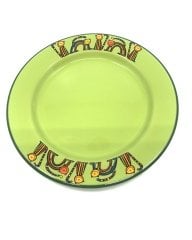 Emaye Tabak-Yeşil Kıvrık Kedi