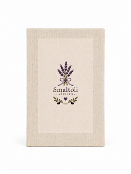 Kanvas Defter Lavanta Sepeti 14x20 cm