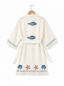 Deniz Esintisi Kimono – 120 cm