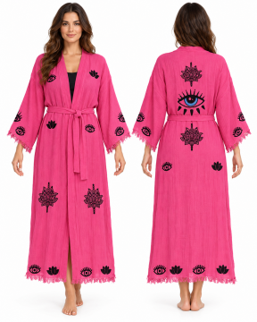 Mystic Kimono  Fuşya – 120 cm