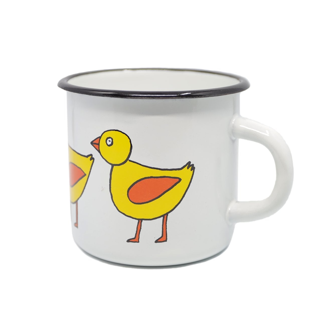 Emaye Bardak-Beyaz Civciv