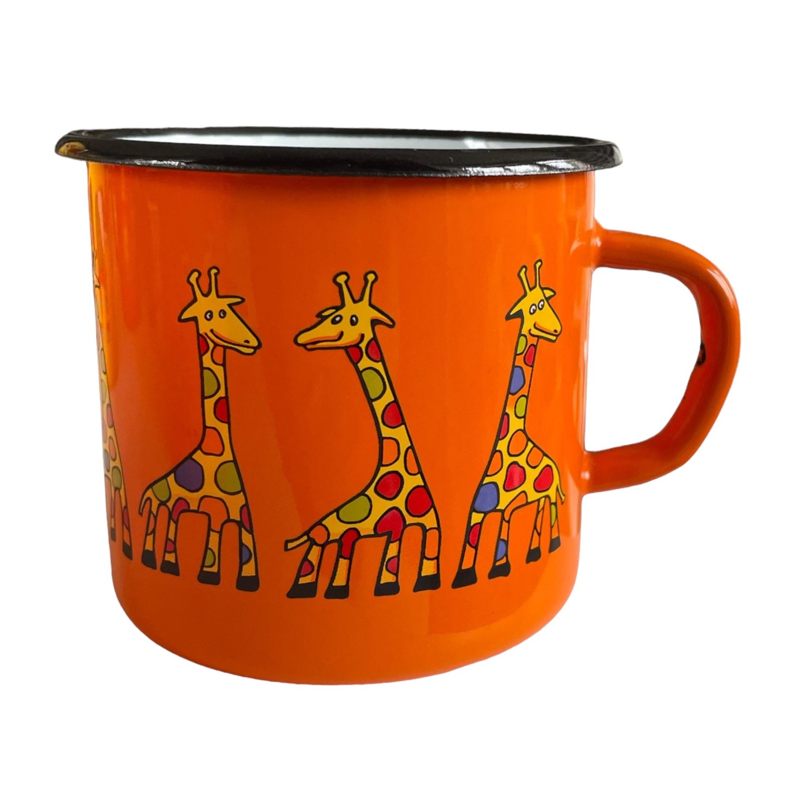 Emaye Büyük Barda-Turuncu Zürafa