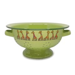 Emaye Süzgeç-Yeşil Zürafa